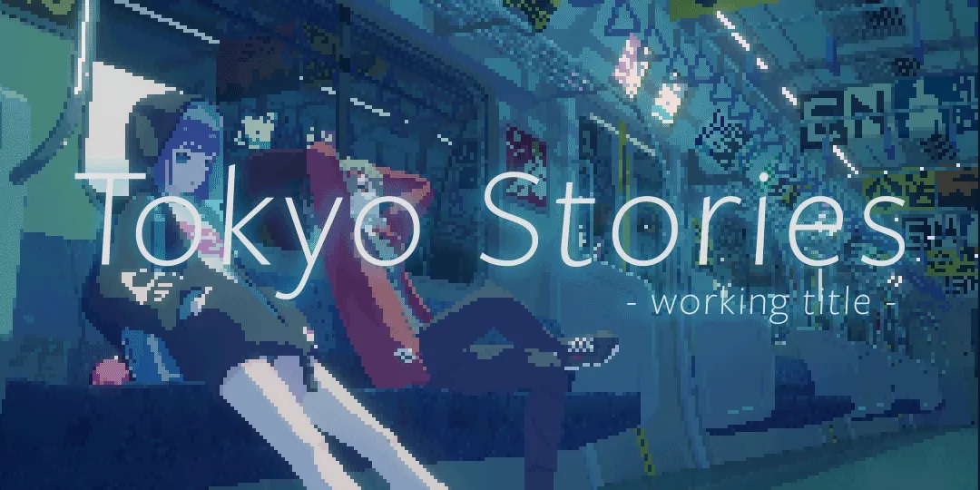 LO-FI 像素風《東京故事》概念宣傳片,在無人的城市尋找消失的朋友