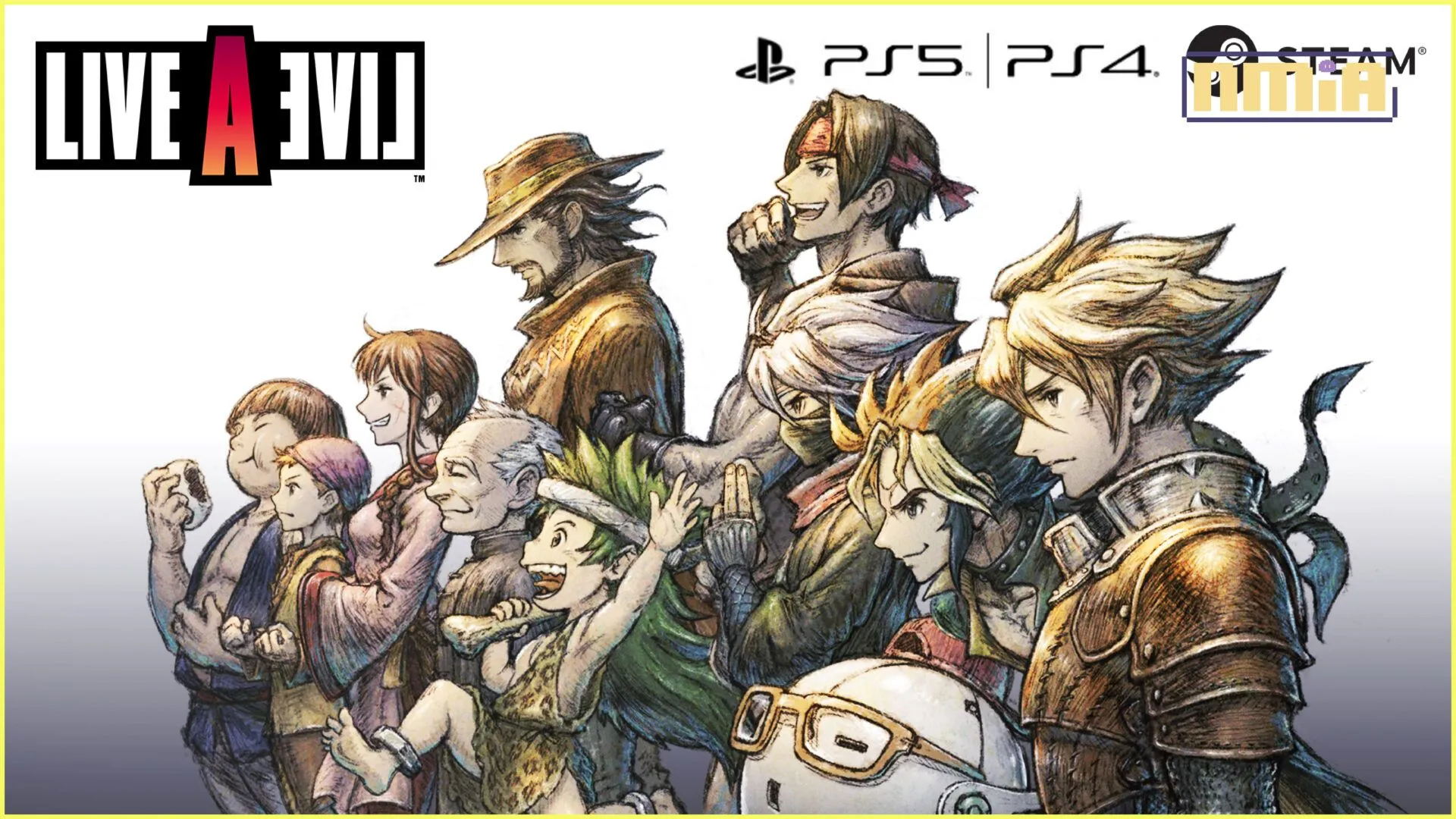 《LIVE A LIVE》PS4/PS5版今天正式發售