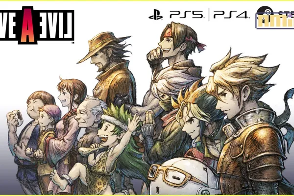 《LIVE A LIVE》PS4/PS5版今天正式發售