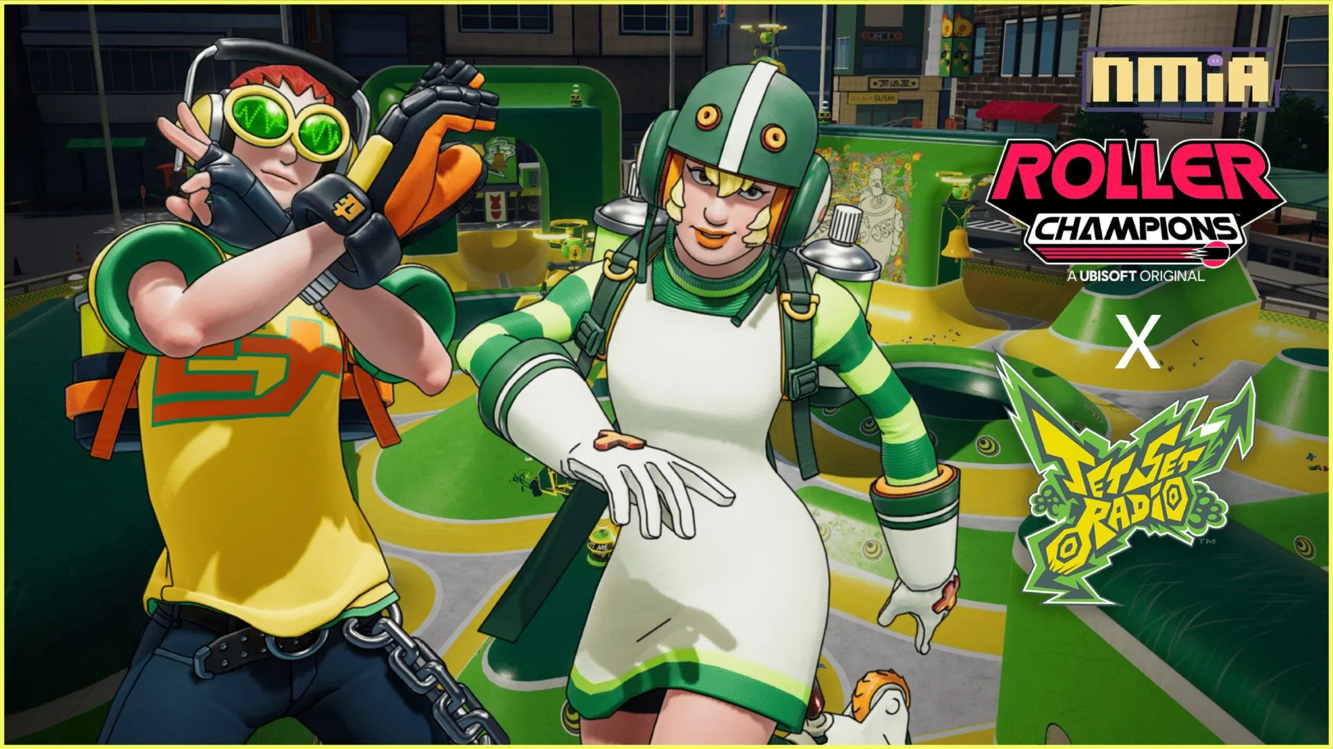 《飛輪冠軍》將於 6 月 27 日攜手《Jet Set Radio》舉辦全新跨界活動