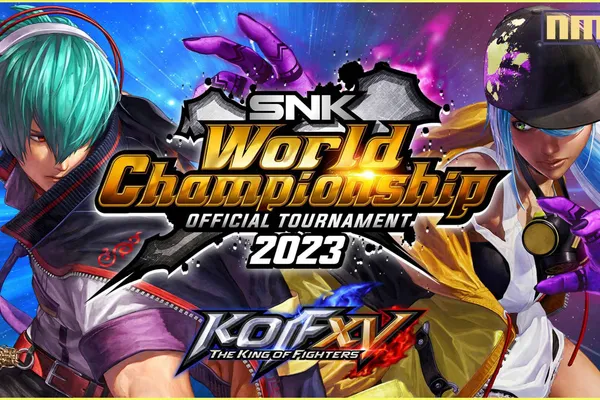 獎金總額高達$200,000 以上! 對戰格鬥遊戲《THE KING OF FIGHTERS XV》的世界冠軍將會花落誰家? 「SNK World Championship 2023」即將開打!