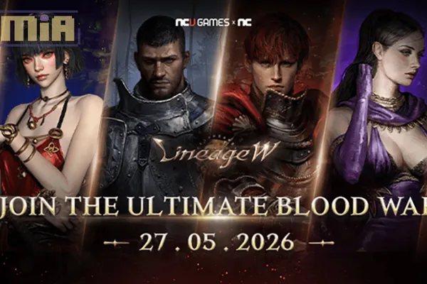 《Lineage W》正式開服進入最後倒數!東南亞玩家熱潮全面升溫,預先下載現已開放