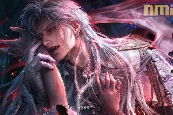 《戀與深空》秦徹「銀翼安魂地」長髮惡魔之姿全新登場!跨越生死與血誓,噬血獵宴上與玩家再續宿命羈絆