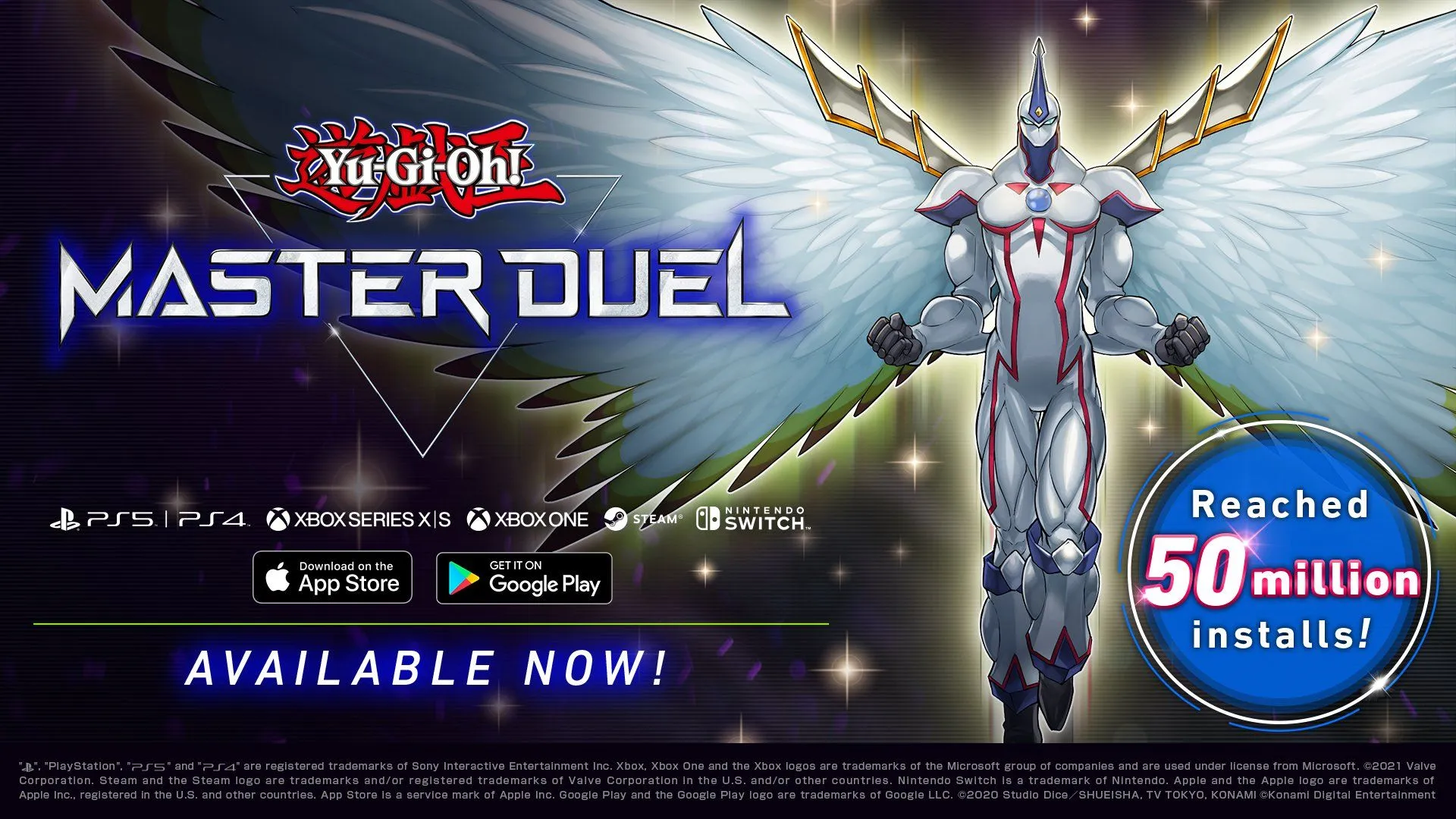 Yu-Gi-Oh Master Duel 正在慶祝遊戲下載量達到 5000 萬次