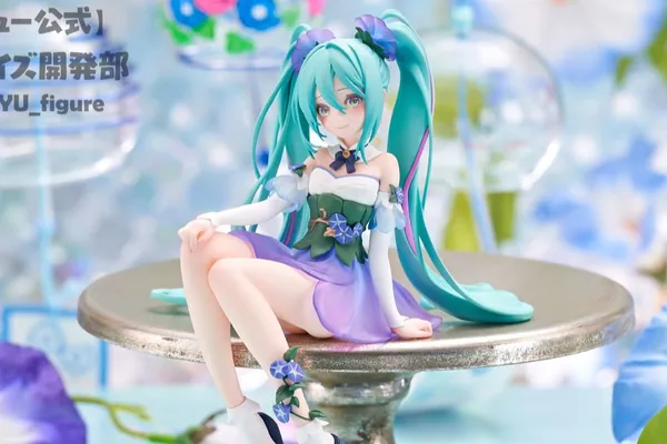 FuRyu推出初音未來泡麵蓋公仔新作 化身花精靈端坐在你的泡麵上