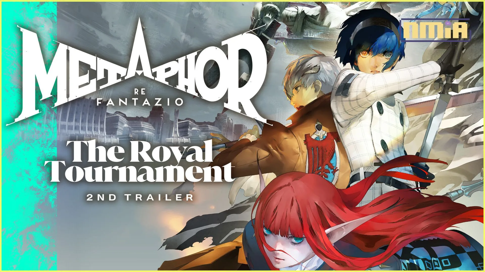 ATLUS新作RPG《暗喻幻想:ReFantazio》決定於2024年秋季發售!公開第二波預告影片及最新主視覺設計,官方網站同時更新