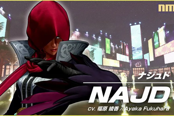 對戰格鬥遊戲《THE KING OF FIGHTERS XV》 DLC角色「娜吉德」將於8月8日上線! 另外在今年秋季,還將釋出DLC角色「墮瓏」