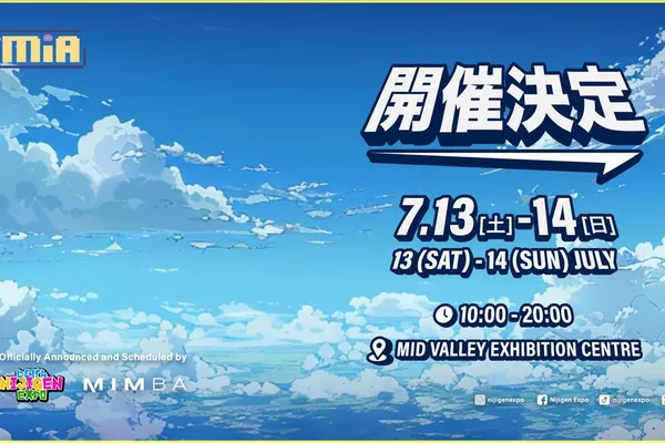 Nijigen Expo 2024來襲!國際Cosplay嘉賓等著你!