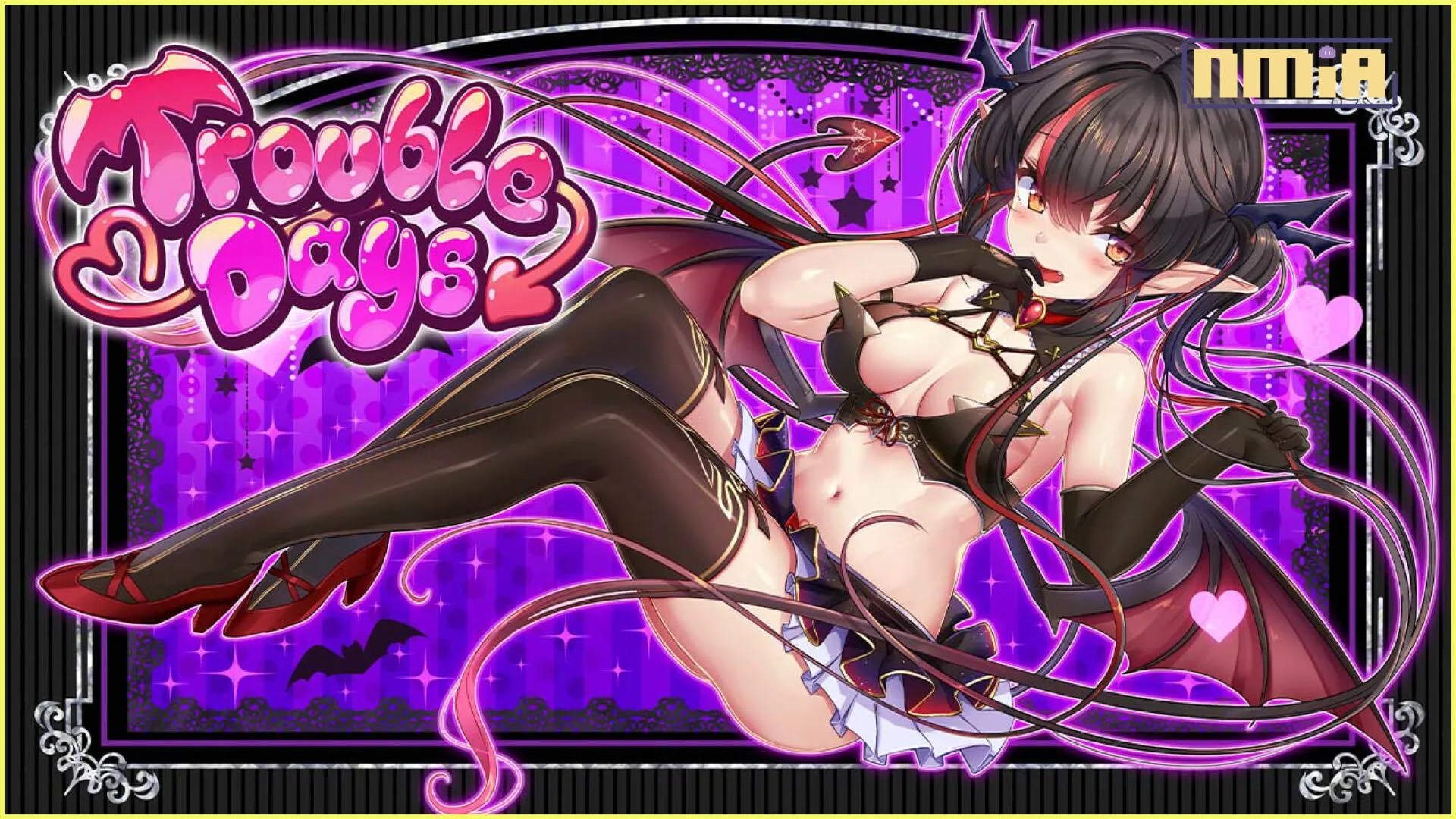 帶有純情風格的魅魔少女~這輩子從來沒見過!?《Trouble Days》官中步兵版推出!!這麼可愛的魅魔麻煩給我來一打!