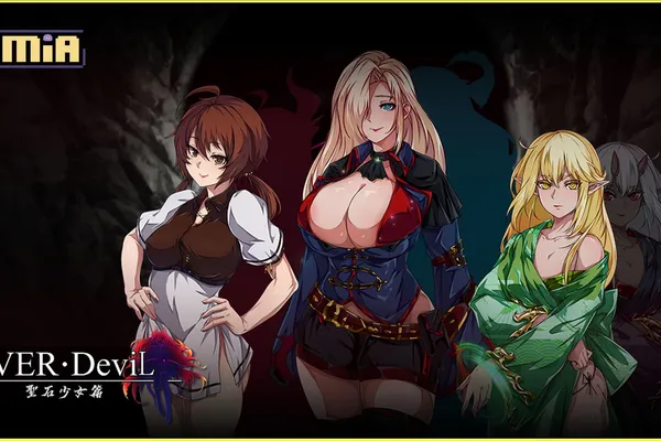 60 多位角色、超過 20 小時劇情的重口長篇冒險RPG《OVER Devil 聖石少女篇》將於 13 日上市