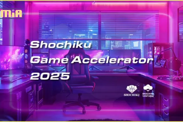 由松竹 Ventures 推出的全球加速器計畫「Shochiku Game Accelerator 2025」,開始募 集參加團隊!