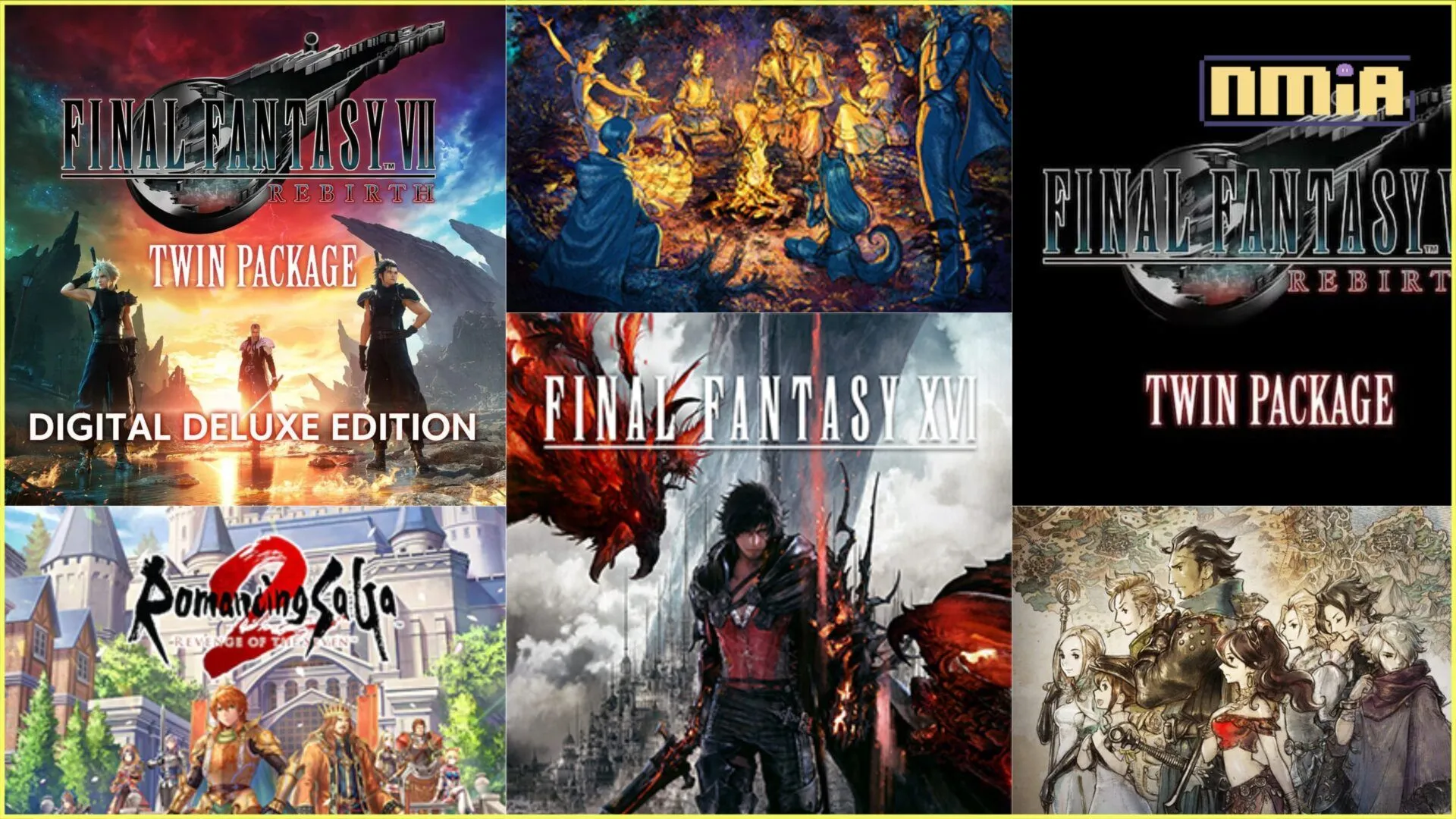 Nintendo eShop/Nintendo Store 以及 PlayStation™Store 舉辦「SQUARE ENIX ULTIMATE SALE ~Mega March 2025~」
