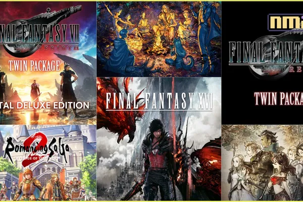 Nintendo eShop/Nintendo Store 以及 PlayStation™Store 舉辦「SQUARE ENIX ULTIMATE SALE ~Mega March 2025~」