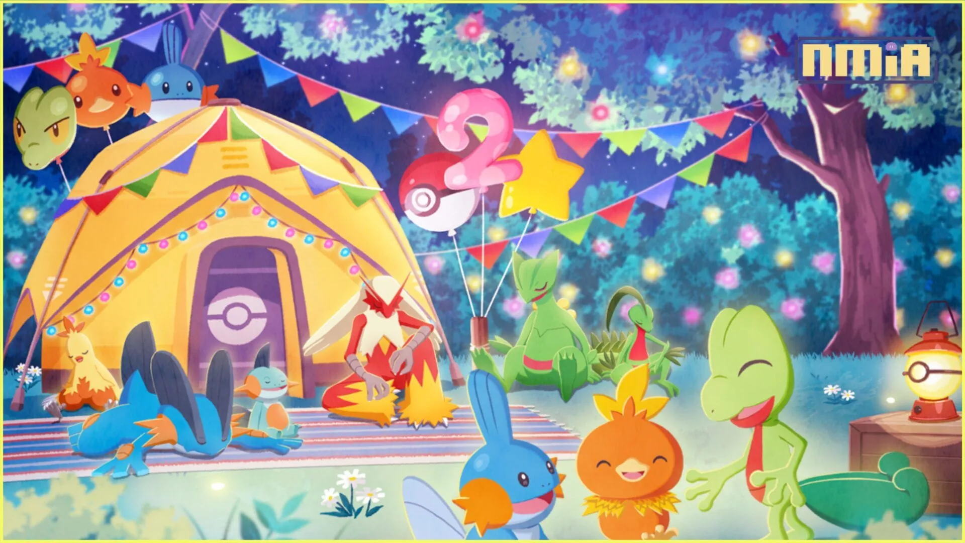 《Pokémon Sleep》迎來兩週年!一起來研究木守宮、火稚雞、水躍魚的睡姿吧!