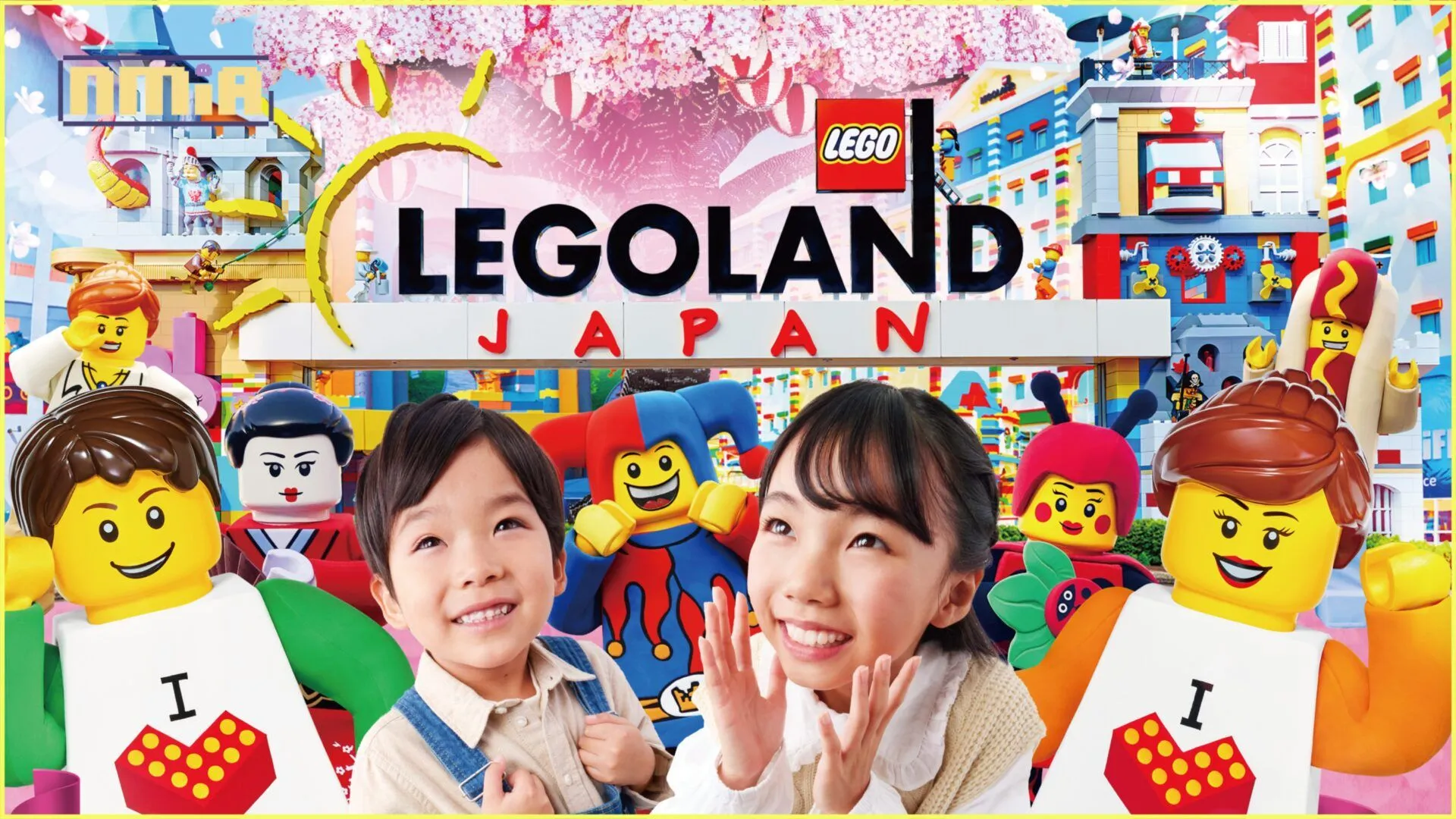 日本樂高樂園Ⓡ新春活動「樂高樂園Ⓡ春季慶祝派對」3/14~5/11重磅登場期間限定活動多達6種,樂高®積木世界體驗玩不完!