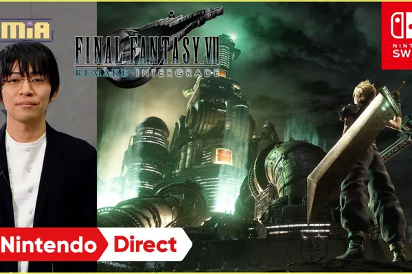 《FINAL FANTASY VII REMAKE INTERGRADE》 確定推出Nintendo Switch™ 2版