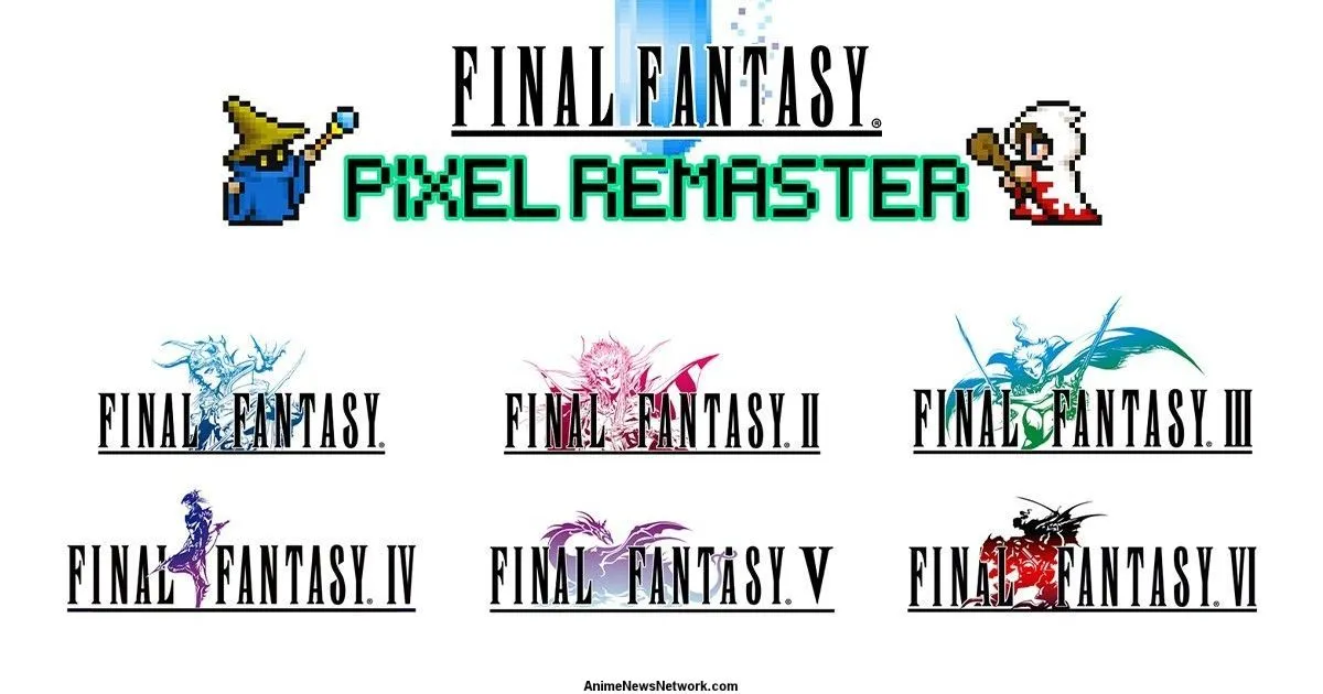 「FINAL FANTASY 像素複刻版」系列Nintendo SwitchTM版/PlayStationRR4 版 正式確定於 2023 年春天發售!