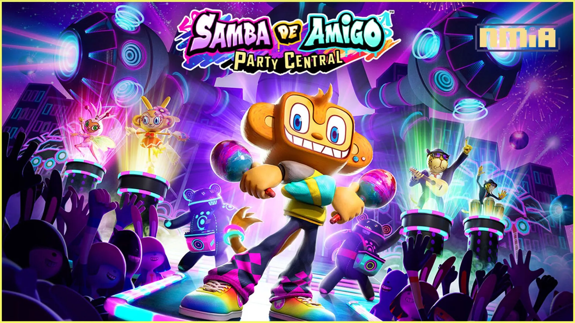 節奏動作遊戲新作《Samba de Amigo : 歡樂搖搖派對》 公開玩法和登場角色資訊