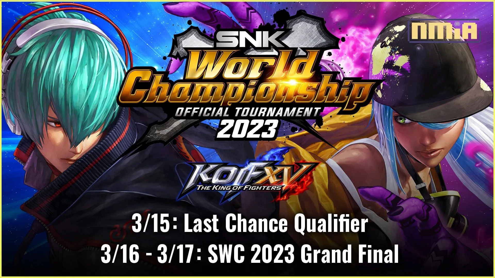 決定《KOF XV》世界第一寶座的 「SNK World Championship 2023」總決賽 將於本週3月15日至17日,在洛杉磯好萊塢開幕!
