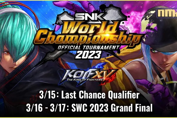 決定《KOF XV》世界第一寶座的 「SNK World Championship 2023」總決賽 將於本週3月15日至17日,在洛杉磯好萊塢開幕!