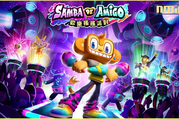 節奏動作遊戲新作《Samba de Amigo : 歡樂搖搖派對》 公開「雙人派對」模式、新角色及關卡介紹