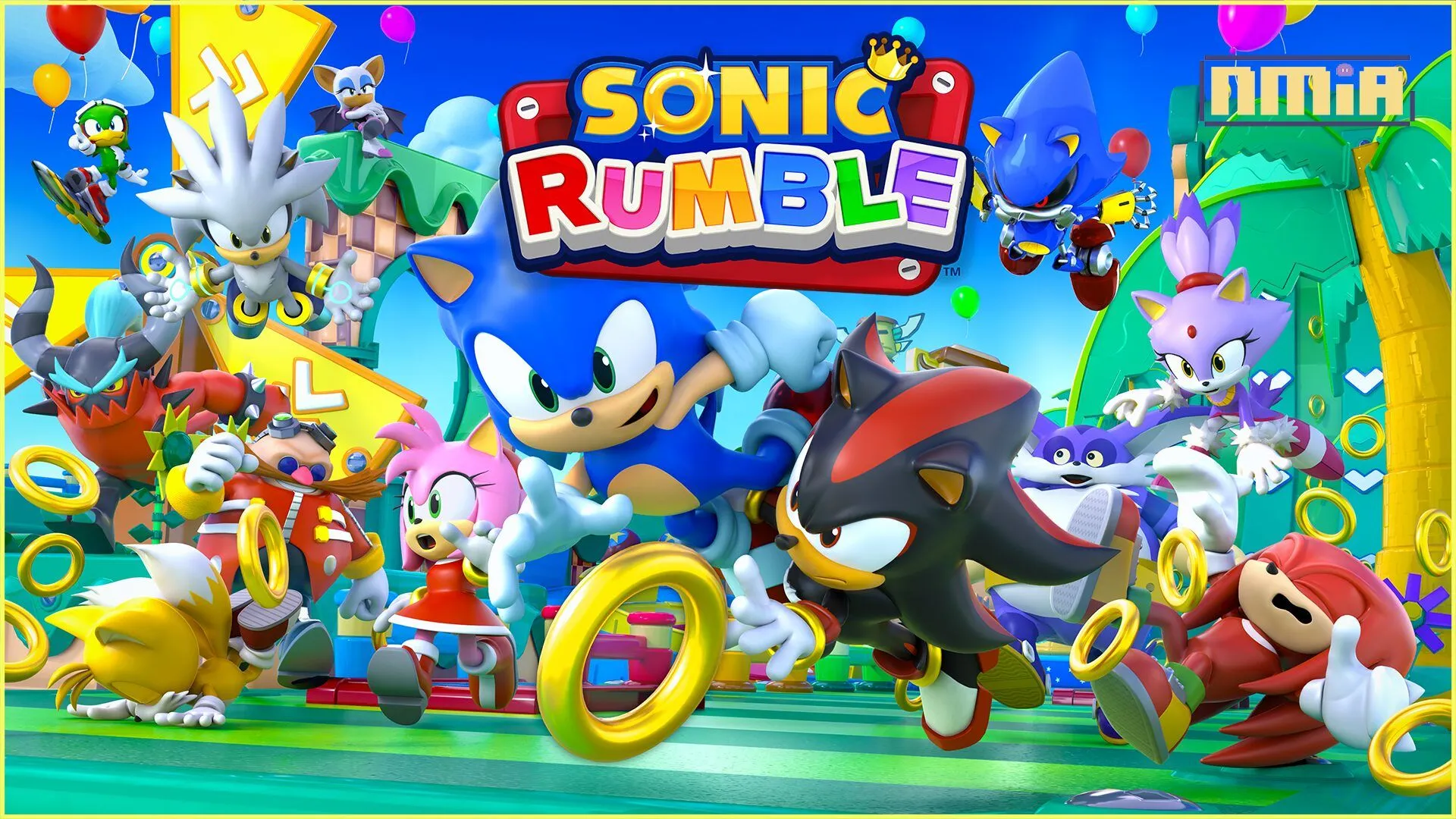 SEGA及Rovio Entertainment攜手推出的國際手機遊戲第1彈 《Sonic Rumble》將於今年冬季發布!