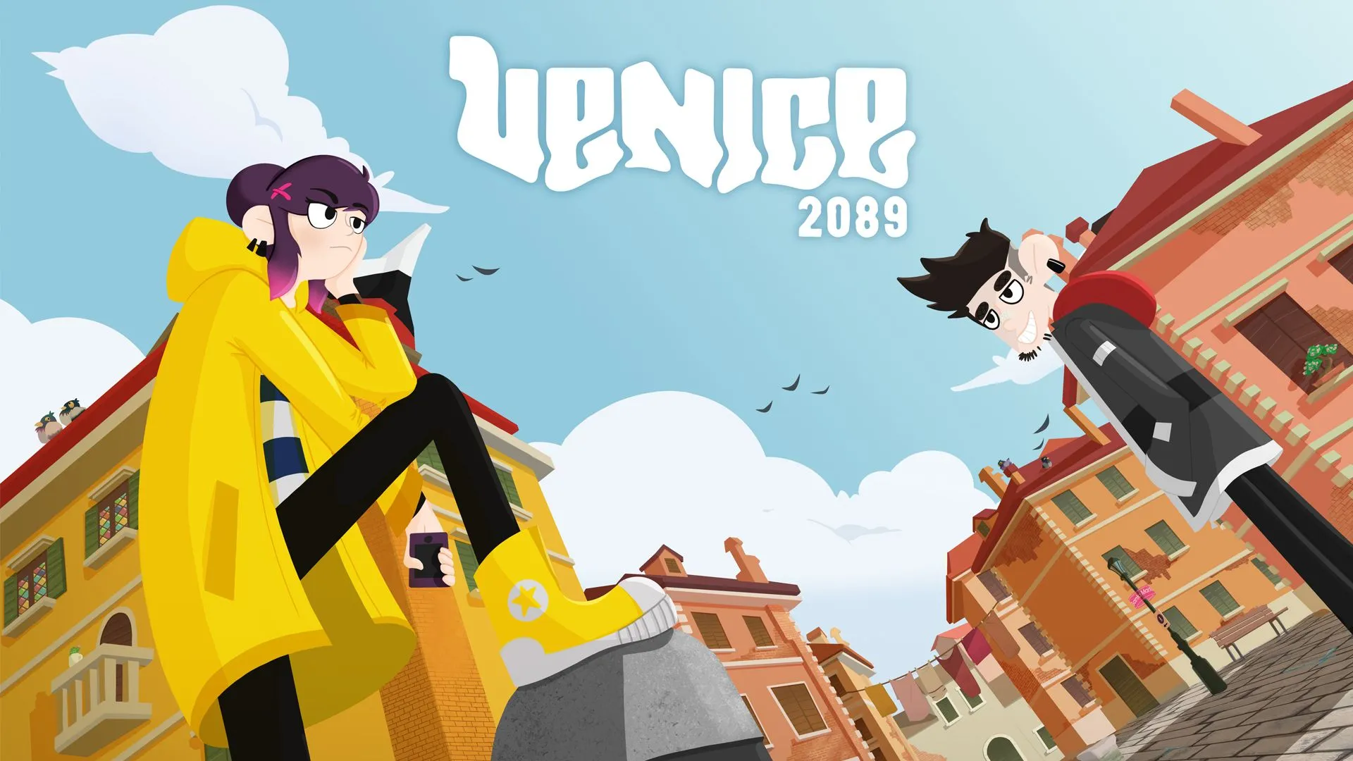 悠閑式2.5D動作冒險遊戲《Venice 2089》