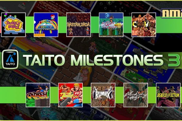 傳說中的電子遊樂場名作復活! 《TAITO MILESTONES 3》中文實體盒裝版確定於11月28日上市!