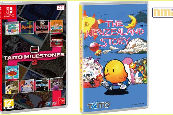 收錄了《THE NEWZEALAND STORY》等名作, 《TAITO MILESTONES 2》中文實體盒裝版現已開始預售!
