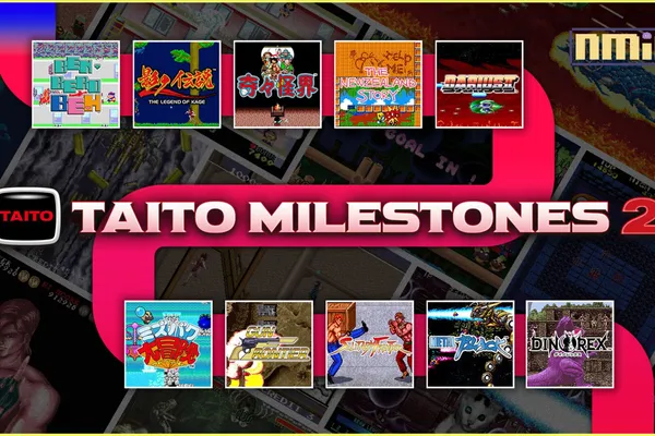 傳說中的電子遊樂場名作復活!《TAITO MILESTONES 2》中文實體盒裝版確定於8月31日上市!