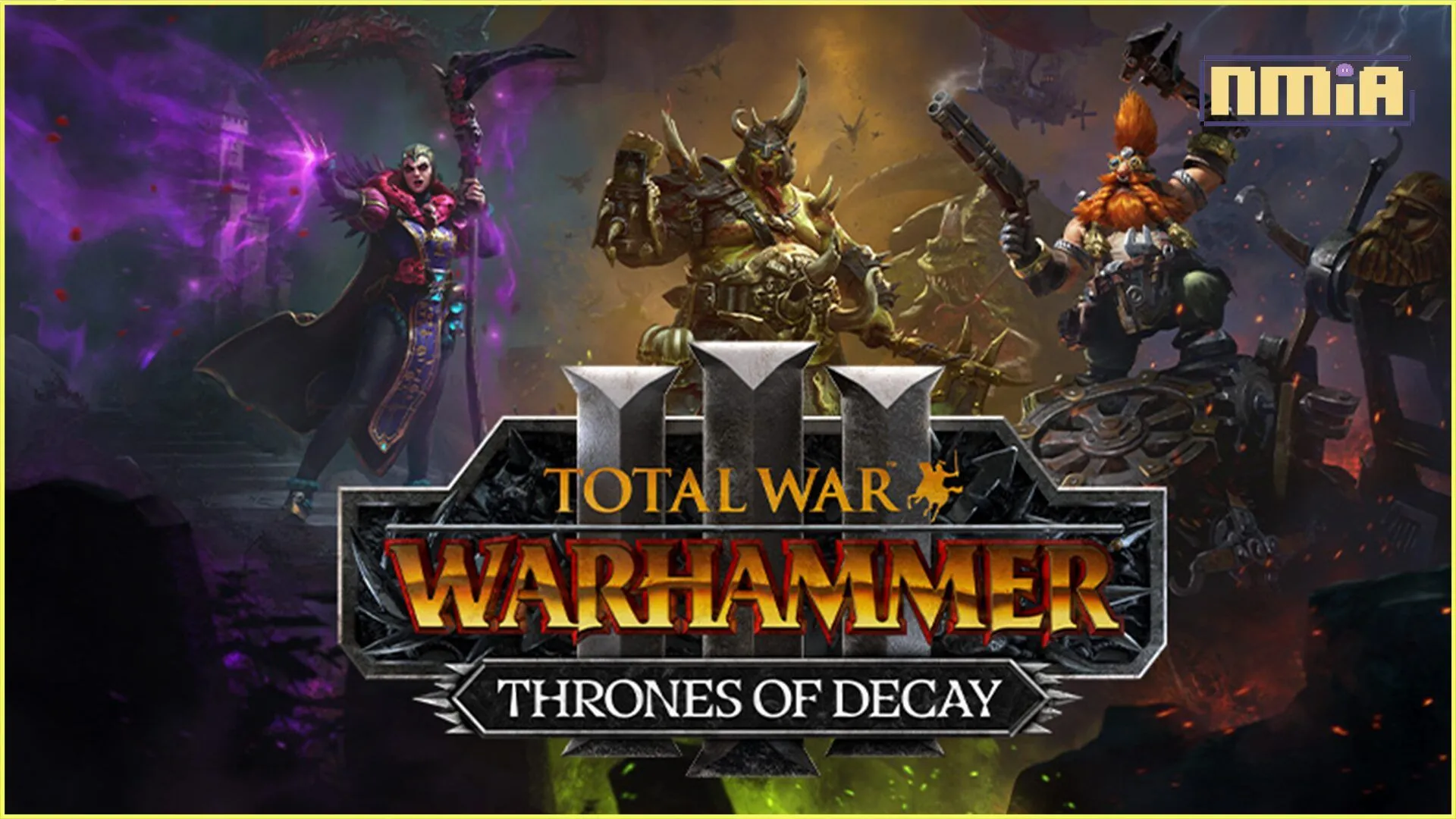 《全軍破敵:戰槌3》全新DLC《Thrones of Decay》將於春季發表 現已發布介紹帝國、矮人與納垢的預告影片