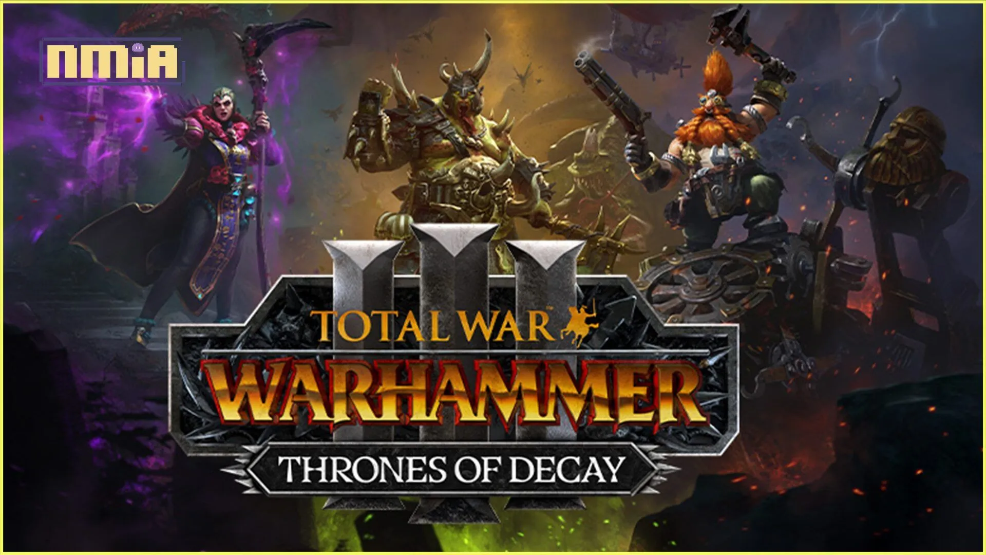 《全軍破敵:戰槌3》全新DLC《Thrones of Decay》現已發布 同步公開以艾紫培·馮·德拉肯為主角的發布宣傳影片