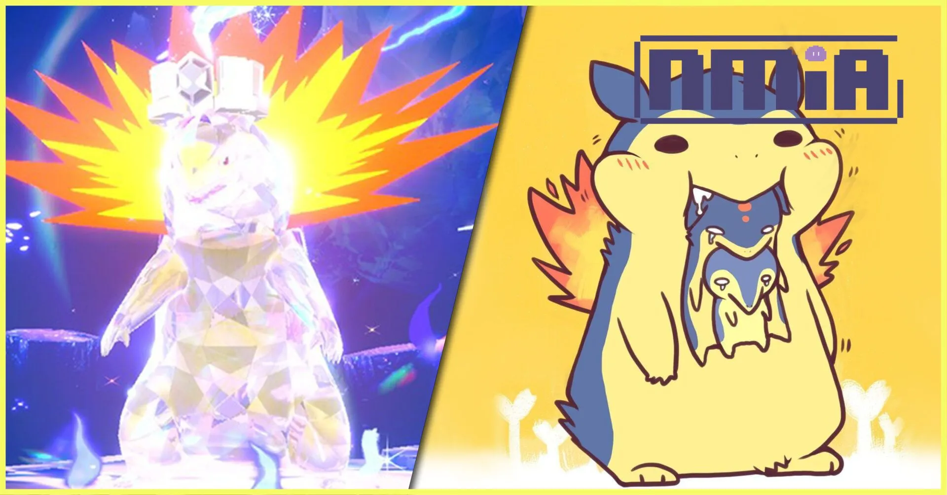 二代御三家閃亮登場!最強的「火爆獸」加入★7 黑色結晶太晶團體戰