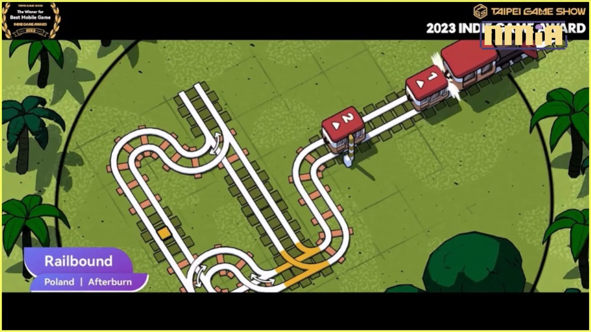 動腦助可愛狗狗搭火車環遊世界《Railbound》靈感源自波蘭童話