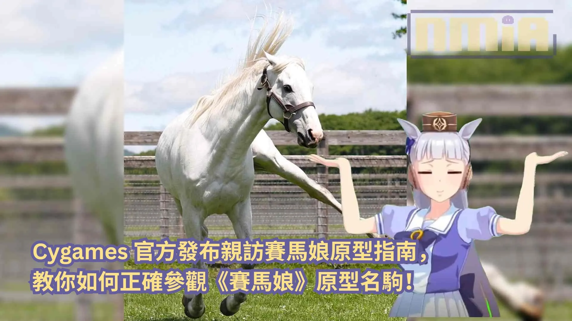 Cygames 官方發布親訪賽馬娘原型指南,教你如何正確參觀《賽馬娘》原型名駒!