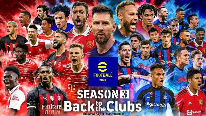 一系列為國內外足球量身打造的賽事!與家人和朋友一起玩"eFootball™ 2023"更好玩!