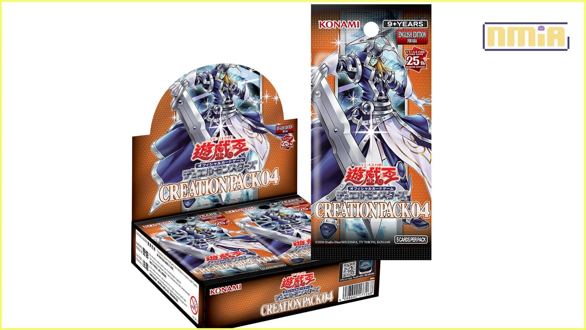 亞洲英語版「Yu-Gi-Oh! OCG Duel Monsters CREATION PACK 04」 登場 收錄 200 種卡牌