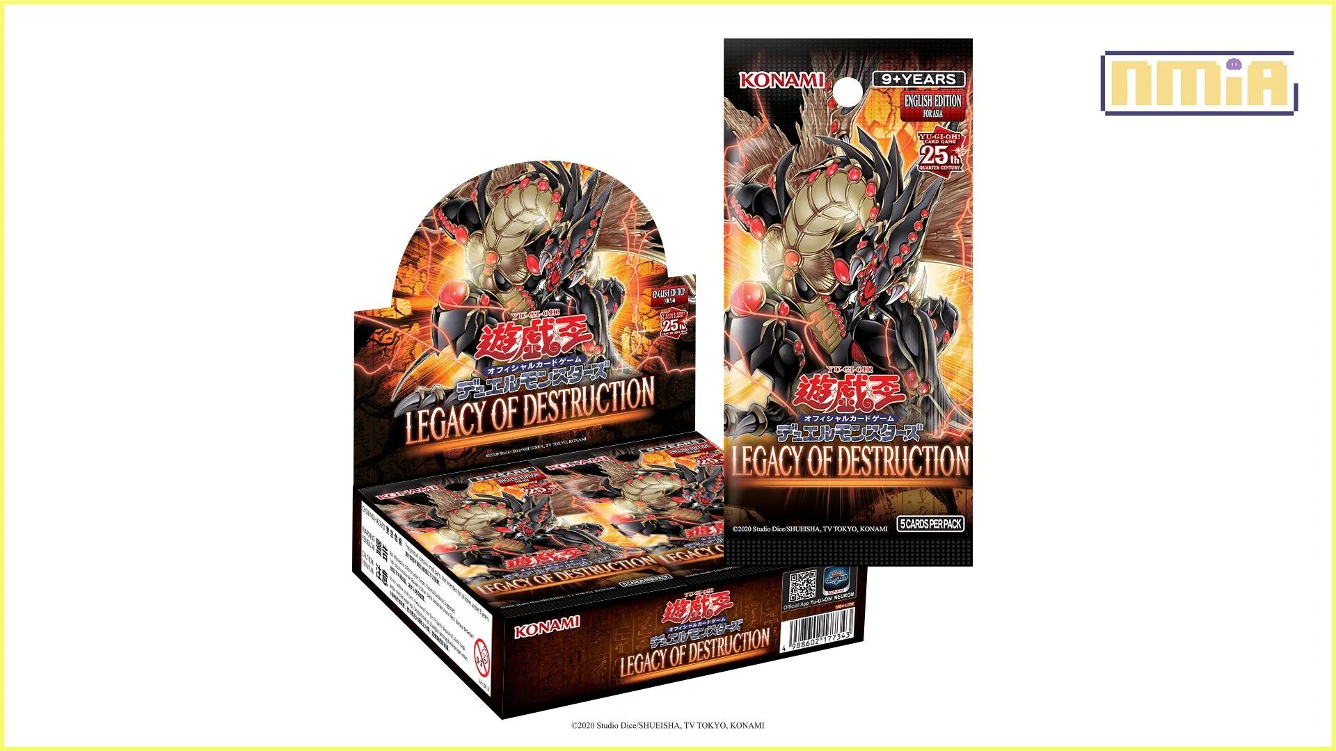 『遊戲王OCG』亞洲英文版商品 「Yu-Gi-Oh! OCG Duel Monsters LEGACY OF DESTRUCTION」 上市! 長久以來的沉默現在已經被打破。 靈魂之戰化為開闢未來的光芒!!