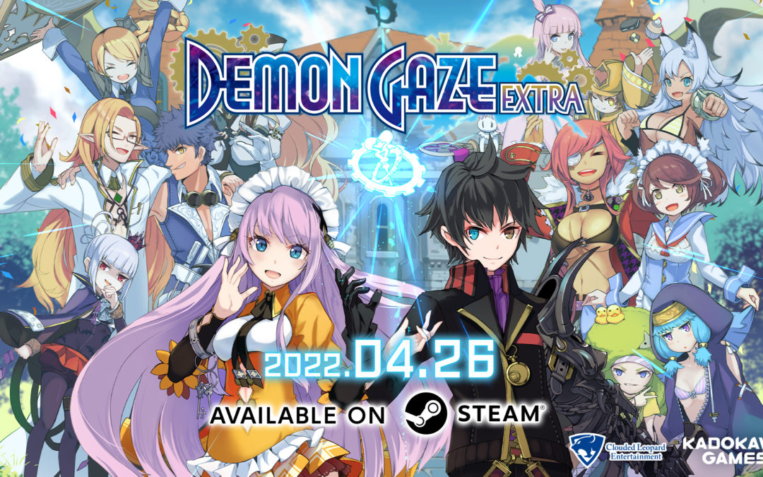 Coming to Steam®   DEMON GAZE EXTRA   Worldwide release on April 26, 2022!