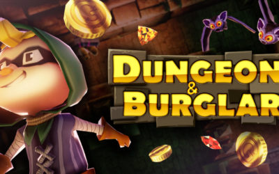 Hours of fun for less than $3! The 3D burglar action game “Dungeon & Burglar” is now available on Steam!!