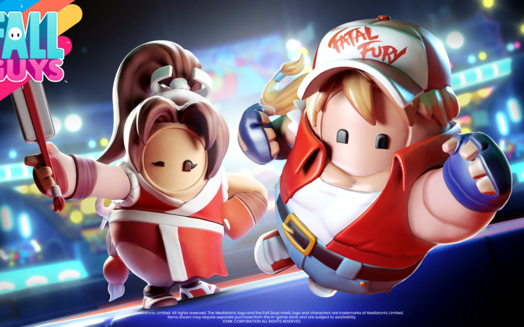 人氣多人大亂鬥派對遊戲《糖豆人》  發佈SNK「特瑞·博加德」及「不知火舞」聯動服裝！  8月4日起期間限定！（合作至8月8日）