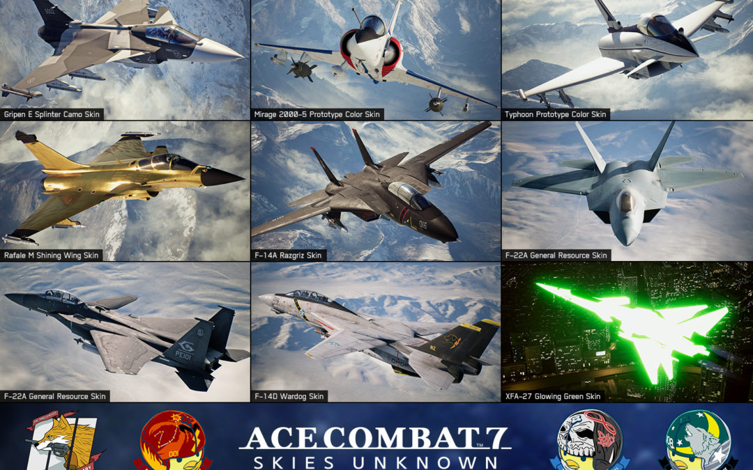 《空戰奇兵7 未知天際》發售3週年紀念，發布全新免費更新「ACE COMBAT™ 7: SKIES UNKNOWN – 3rd Anniversary Update」