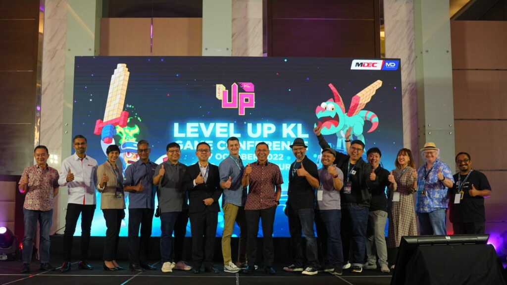MDEC 舉辦的 LEVEL UP KL 2022 推廣著馬來西亞的遊戲產業，讓其成為地區性的遊戲中心點。