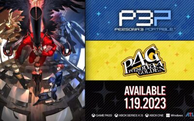 Persona 3 Portable and Persona 4 Golden Releasing January 19, 2023!