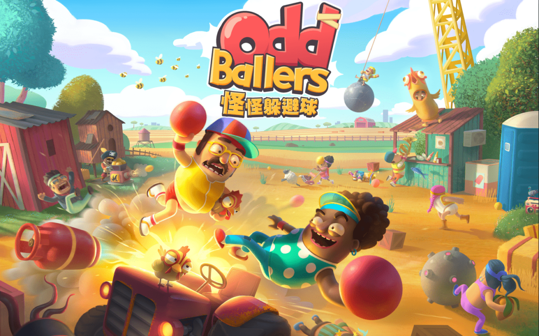 Oddballers, The Hard-Hitting and Most Absurd Dodgeball Party Game Is Available Now!
