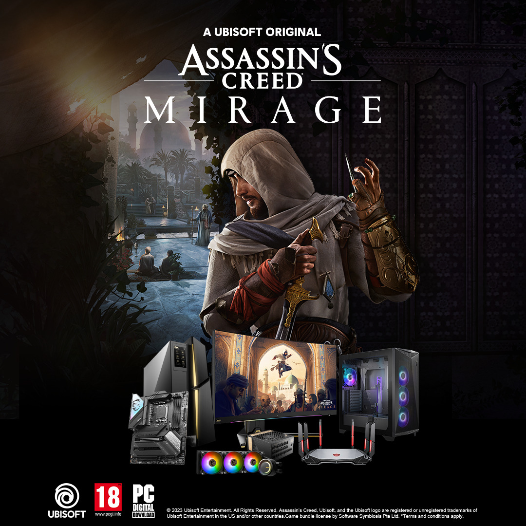 MSI Teams Up with UBISOFT to Create a New Gaming Experience for Assassin's  Creed® Mirage: Perfect Fusion of Luxurious Gaming and Epic Adventure