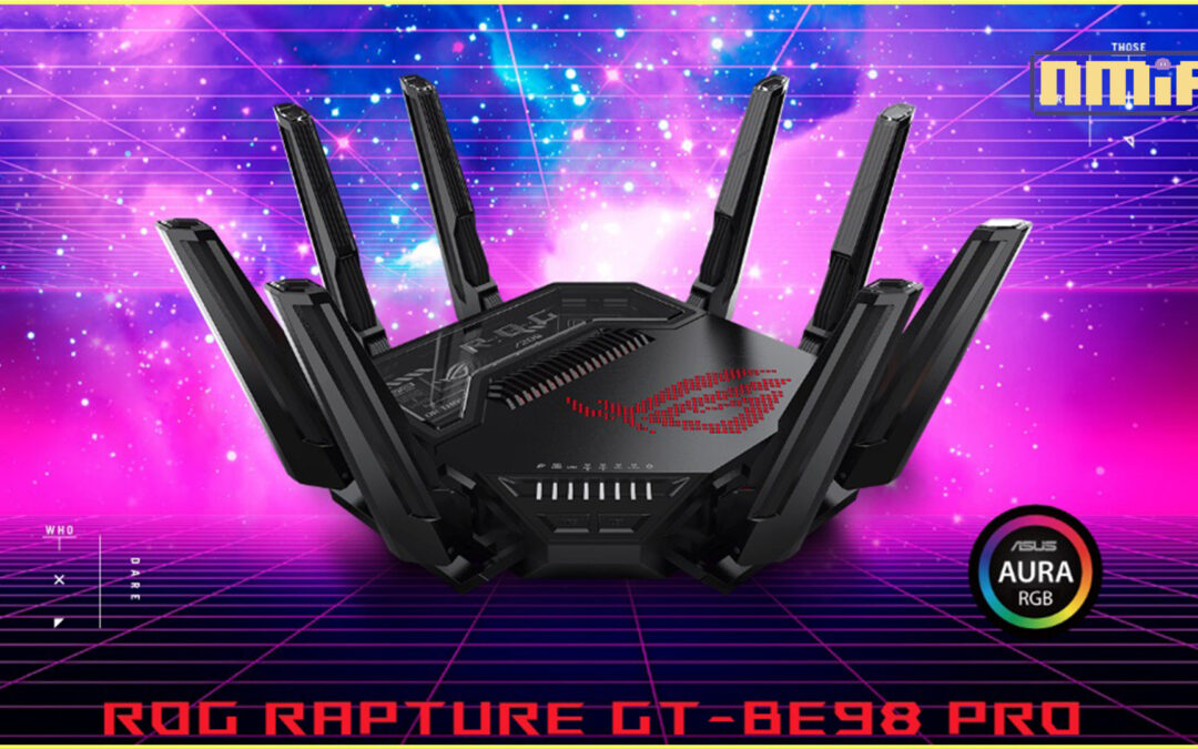 ASUS Republic of Gamers Announces Availability of ROG Rapture GT-BE98 Quad-band WiFi7 Gaming Router