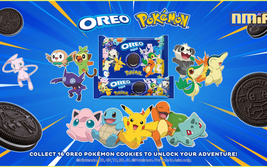 COLLECT THEM ALL! OREO UNLEASHES A SPECIAL EDITION POKÉMON-THEMED RANGE!