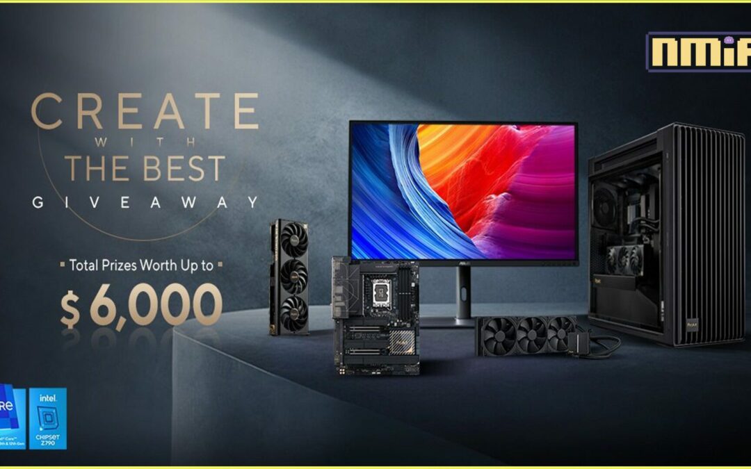 ASUS ProArt Announces Create with the Best PC Hardware Giveaway Contest! Enter for a chance to win a ProArt Z790 motherboard, Intel Core i9-14900K processor, ProArt GeForce RTX 40 series graphics card, ProArt monitor, AIO cooler or chassis