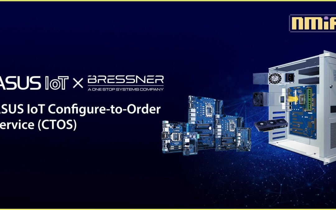 ASUS IoT Announces Collaboration With BRESSNER to Unveil ASUS IoT Configure-to-Order Service (CTOS) Solution